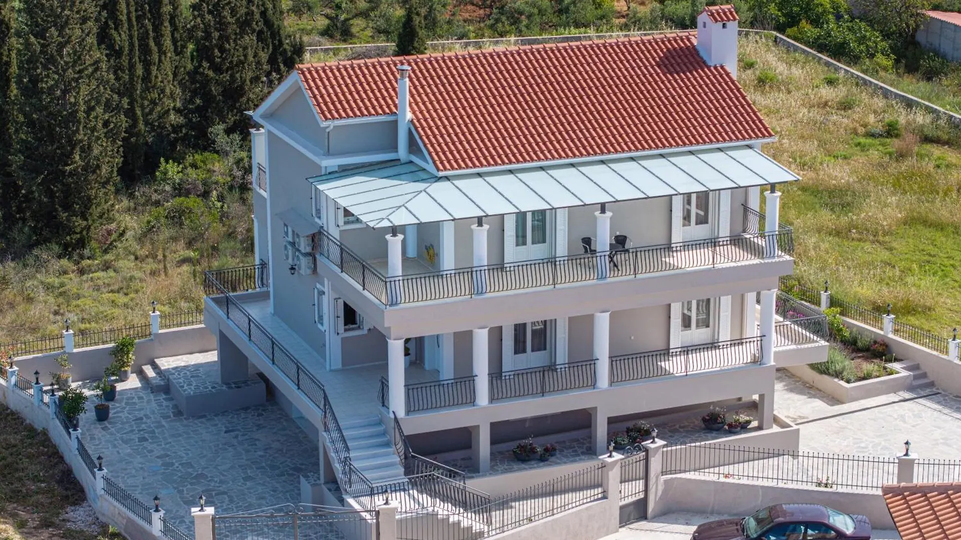Metaxáta Irene Luxury Penthouse 아파트