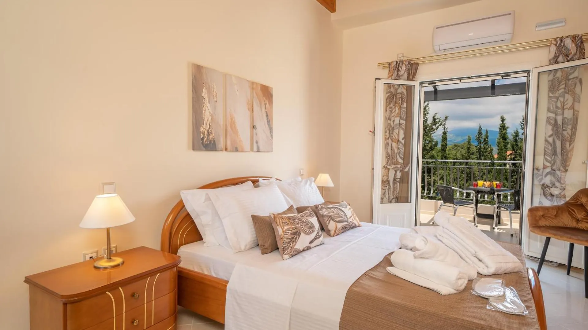 Metaxáta Irene Luxury Penthouse 아파트