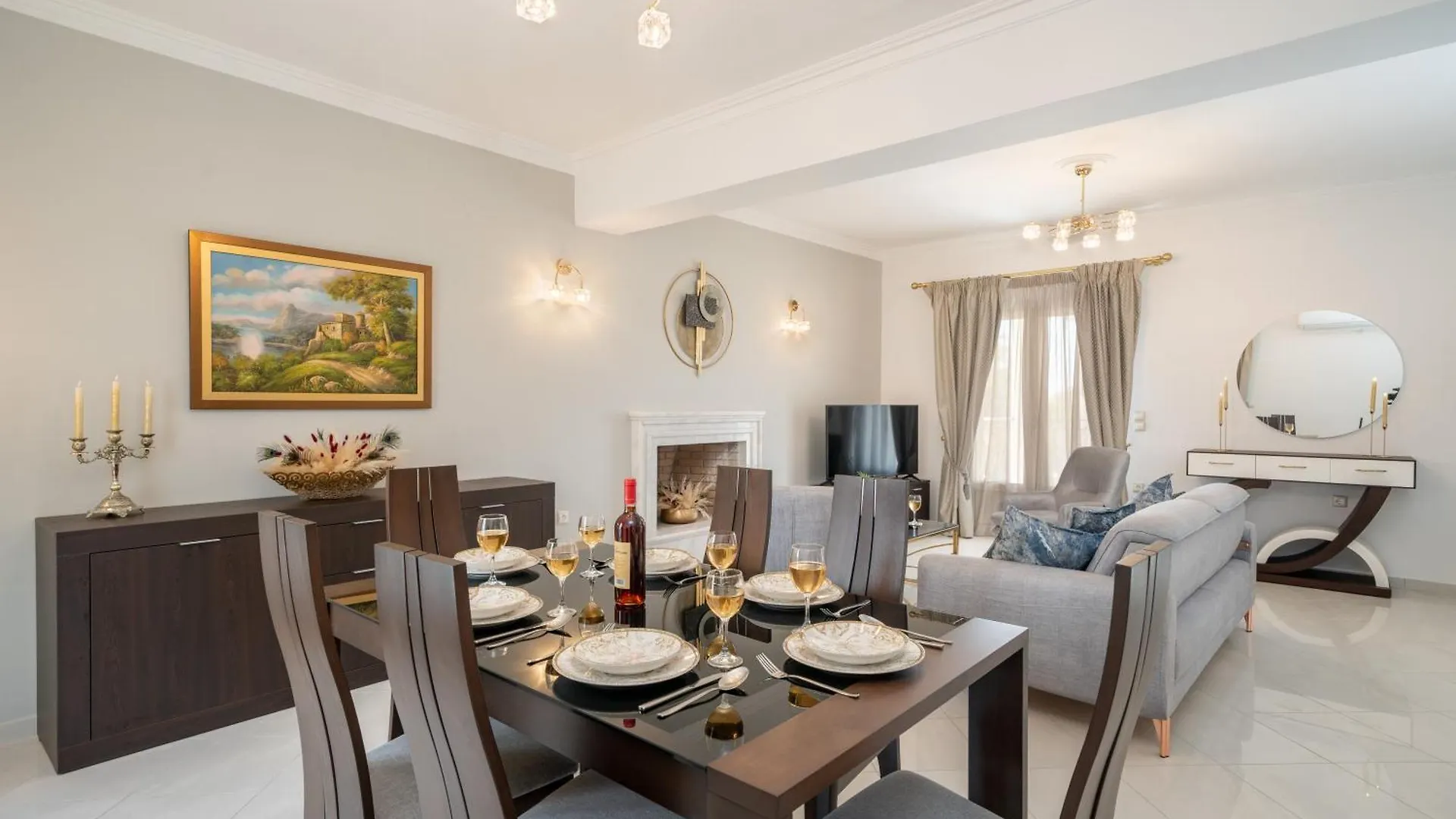Metaxáta Irene Luxury Penthouse 아파트