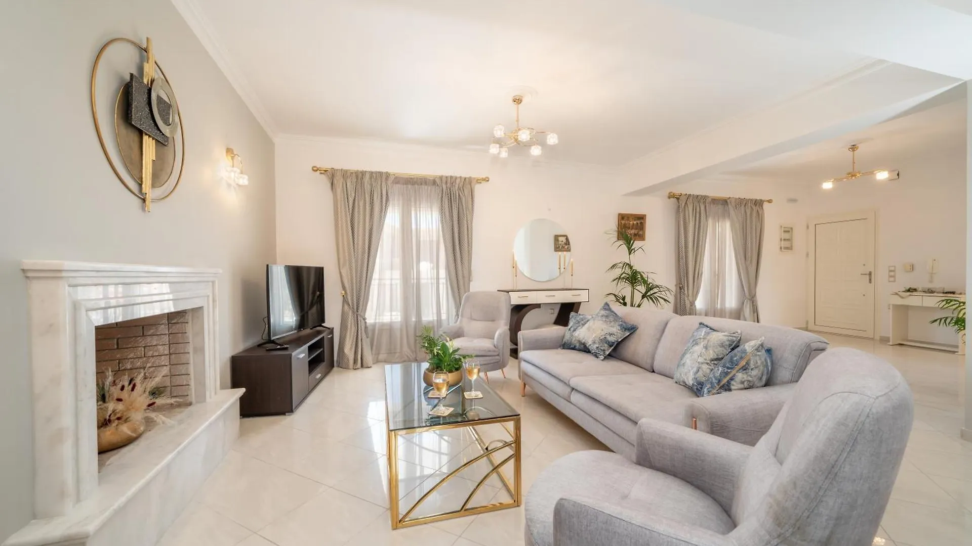 Metaxáta Irene Luxury Penthouse 아파트 0*,